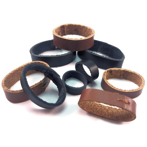 Black brown leather - black, watch