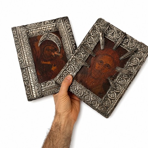Vintage orthodox icon - vintage,