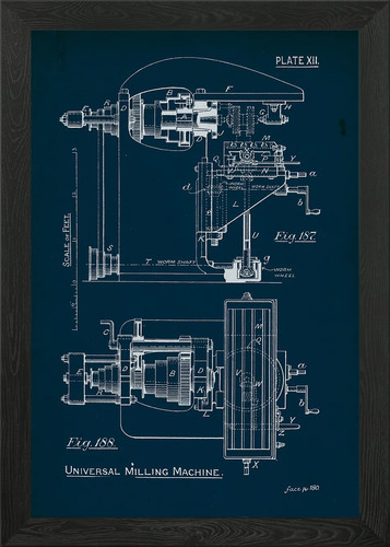 Universal milling machine - milling,