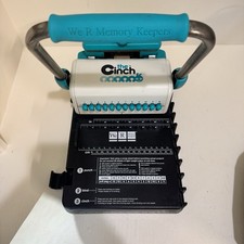 The Cinch Book Binding Machine Memory Keepers Hole Punch Tool Scrapbooking EUC