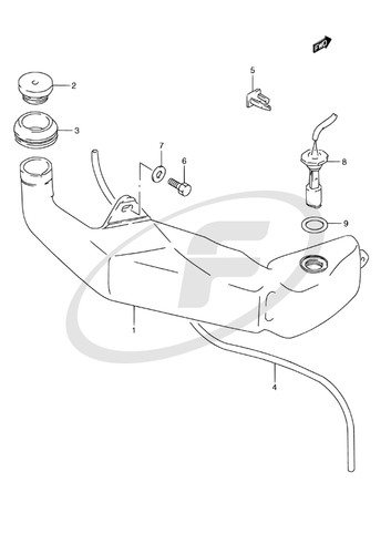 Suzuki cap oil - cap,,