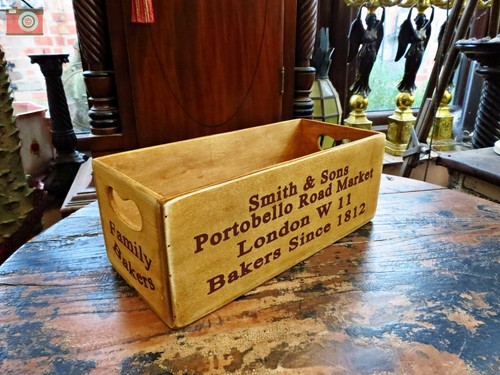 Wooden box trug - wooden, smith