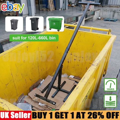 Manual waste compactor - manual, wheelie