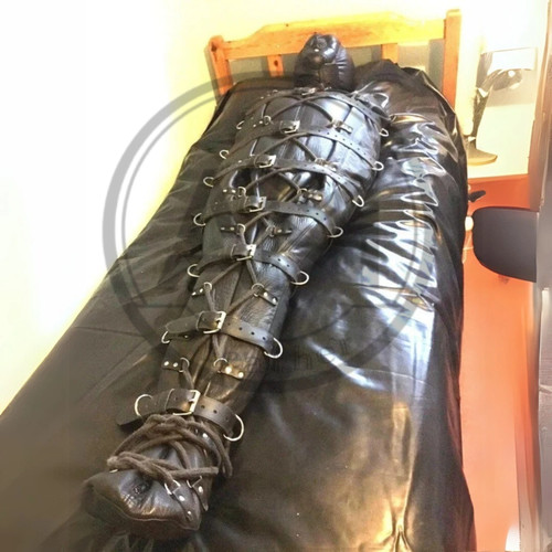 Leather restraint sleep - , sack