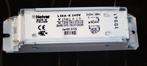 L36 240v helvar wound - l36,