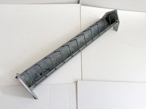 Galvanized chicken trough - chicken,