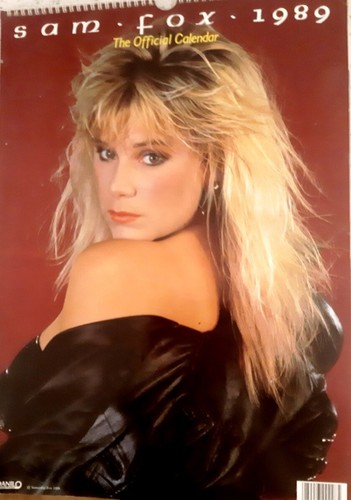 Sam fox 1989 calendar - fox,