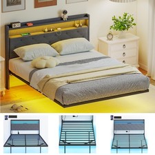 Single Size Bed Frame with RGB