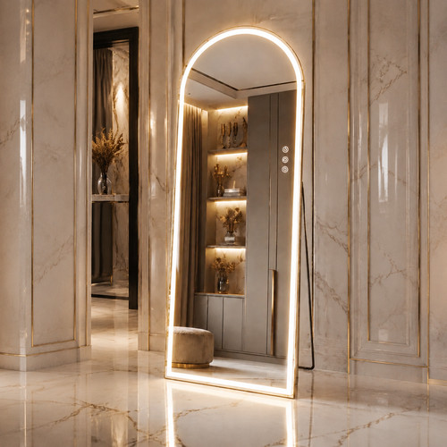 Arched led full body - arched, mirror