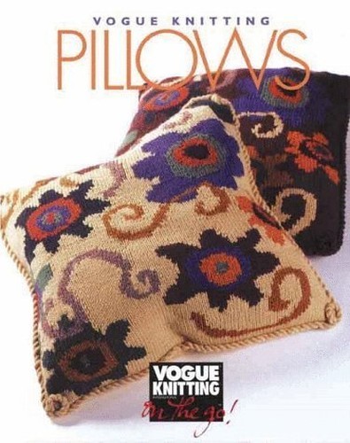 Vogue knitting pillows - "vogue,