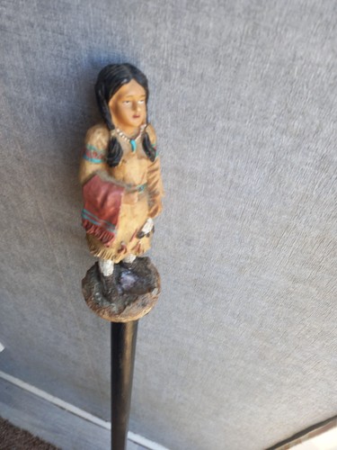 Carved resin handle - carved,
