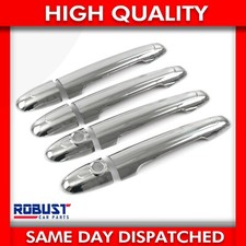 4X CHROME DOOR HANDLE COVER