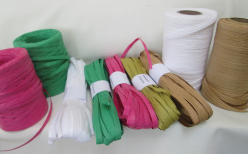 Raffia paper ribbon 10m - ,