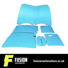 VW Transporter T5 Ply Lining Kit Vohringer - SWB Full Height Rear - Turquiose