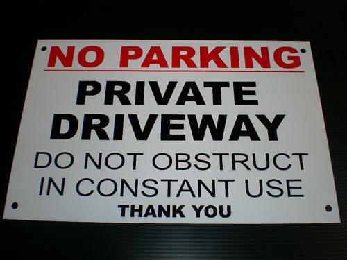Parking private driveway - parking, do