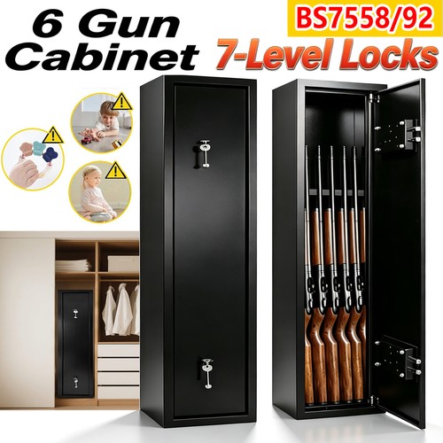 Gun cabinet lockable safe - gun,