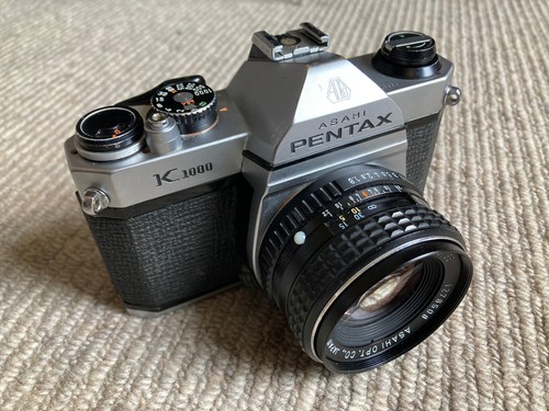 Pentax k1000 35mm - 35mm, film