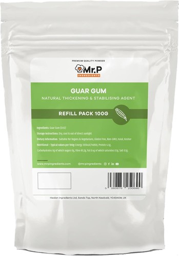 Ingredients guar gum 100g - mr.p,