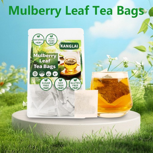 Mulberry leaf herbal tea bags - mulberry, bags-