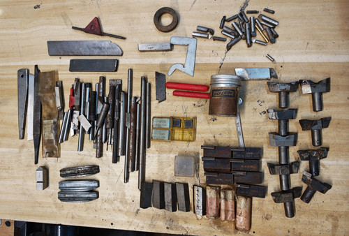 Metal lathe tooling - lathe, joblot