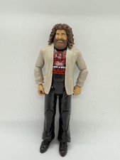 Wwe Basic Series GM General Manager Mick Foley Action Figure (hard To Stand )