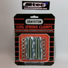 2x Coil Spring Clamps