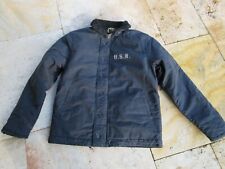 US Navy Blue USN Deck Jacket