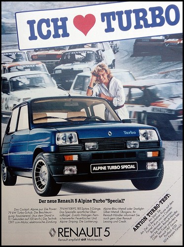 Renault alpine turbo - 5,