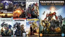 TRANSFORMERS 7 MOVIE FILM DVD COLLECTION PART 1 2 3 4 5 6 7 Brand New UK Release