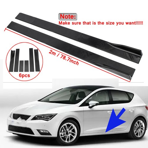 Car side skirts - 78.7",