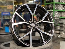 New 20x8.5J BLACKOUT Forged R Line VW (4 Wheel) 5x112 Arteon Tiguan GTI Atlas