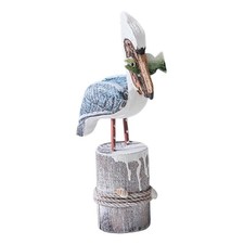Beach Statue Bird Decor