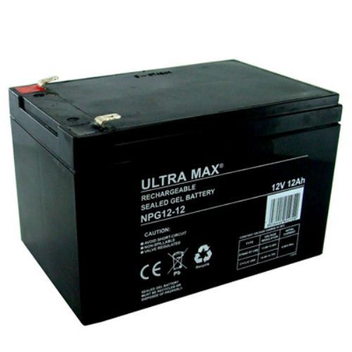Pair 12v 12ah gel cell - 12v,