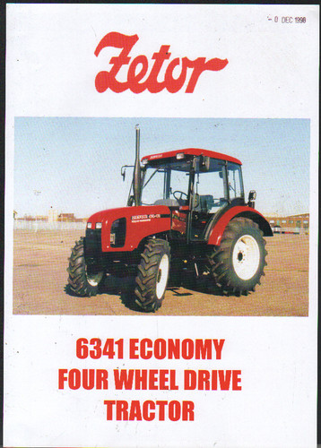 Zetor 6341 economy - "6341, four