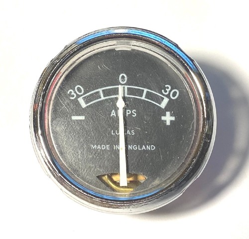 Lucas ammeter 30a gauge - ammeter, 30-30a