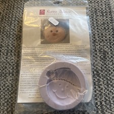 Karen Davies Snowman Head No3 Silicone Mould For Sugarcraft And Cake Decorating