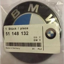 BMW Bonnet Badge 82mm Fits 1 3 5 6 X Z M E92 E81 E60 M3 51148132375