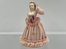 Vintage Irish Dresden "Bettina" Victorian Girls Collection Figuire