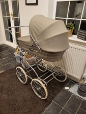 🌟 Vintage Silver Cross Pram