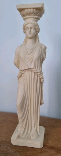 Alabaster caryatid greek - caryatid,