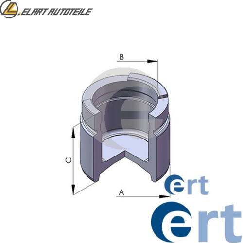 Piston brake caliper 150291 - piston, 150291-c