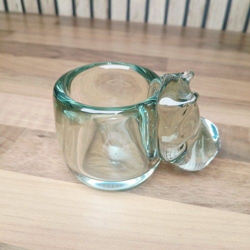 Ngwenya glass hippo - hippo, candle