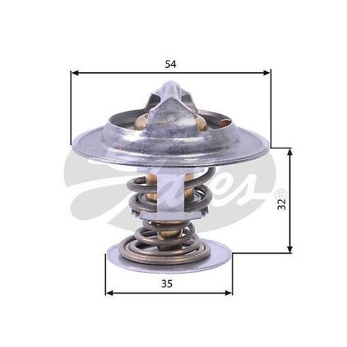 Thermostat coolant gates - thermostat,,