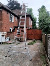 Henchman Fully Adjustable Tripod Ladder 4.2m 11 tread