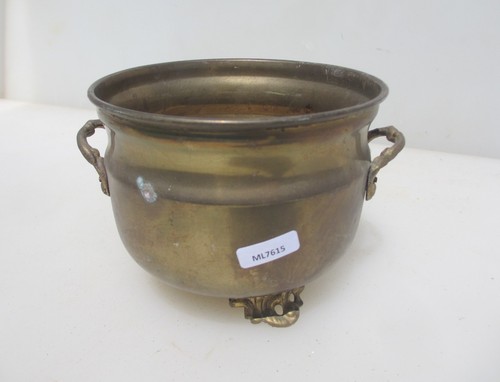 Vintage brass trough - vintage,