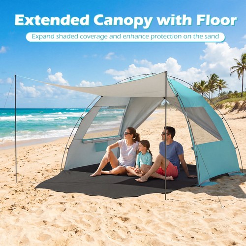 Pop person beach tent - person,