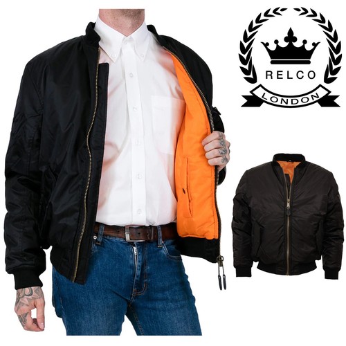 Mens black ma1 pilot - black, flight