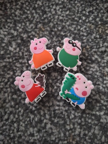Peppa pig croc - pig, charms