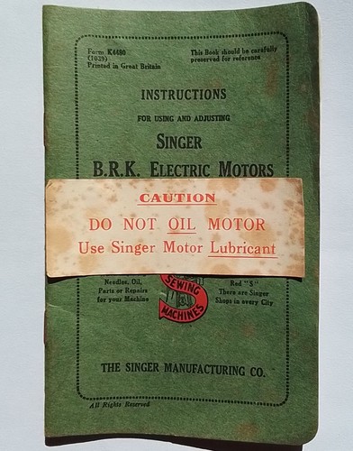 Vintage singer brk electric - vintage,