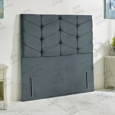 Chevron Headboard Upholstered